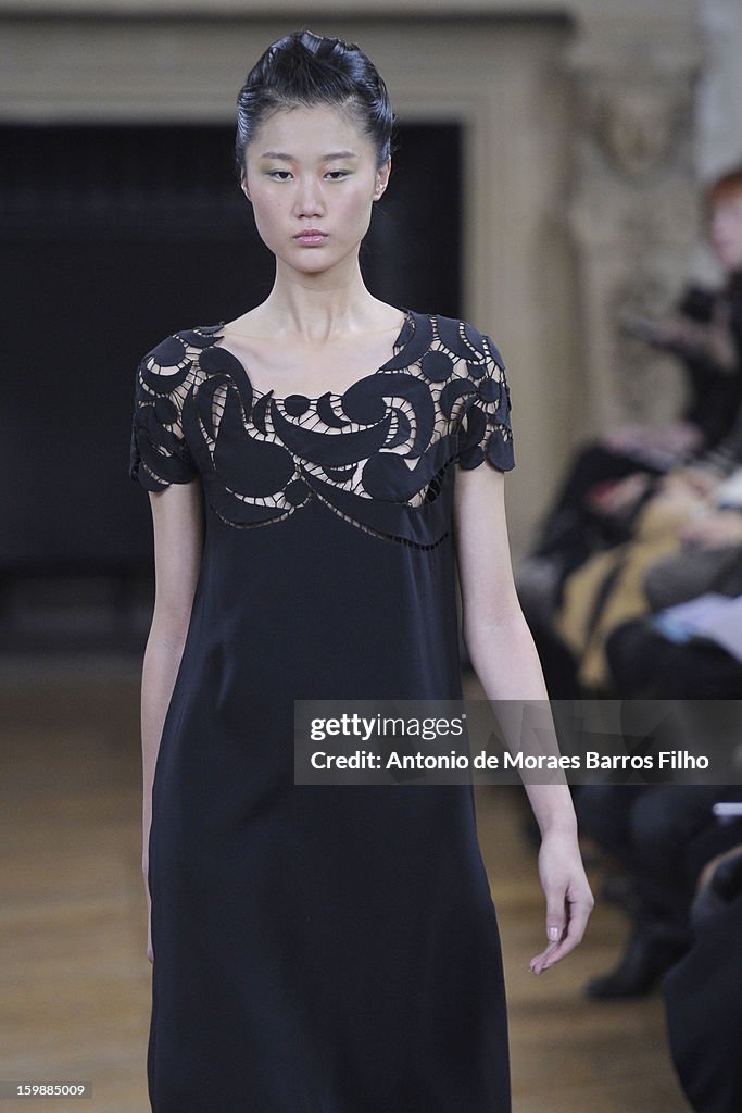 Maurizio Galante: Runway - Paris Fashion Week Haute-Couture Spring/Summer 2013