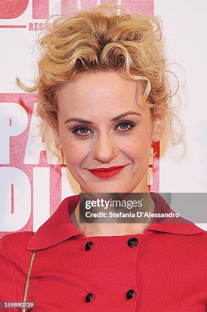 Marina Rocco attends 'Pazze di Me' Premiere at Cinema Odeon on January 22, 2013 in Milan, Italy.