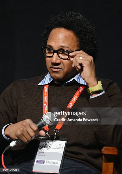 Neuroscientist Andre Fenton attends the Once Upon A Quantum Symmetry: Science In Cinema Panel at Egyptian Theatre during the 2013 Sundance Film...