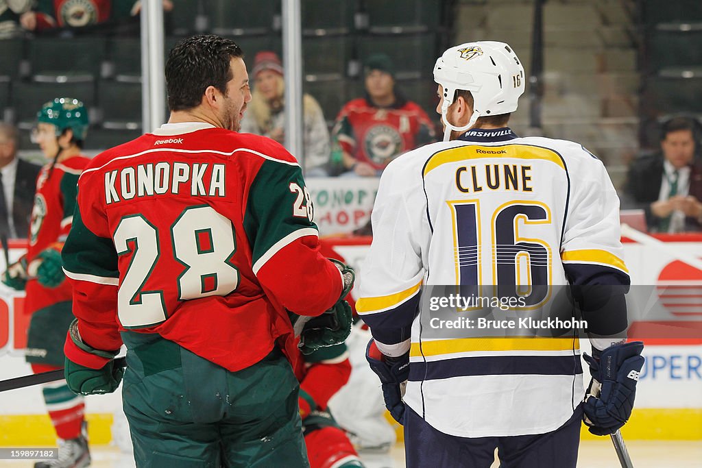 Nashville Predators v Minnesota Wild