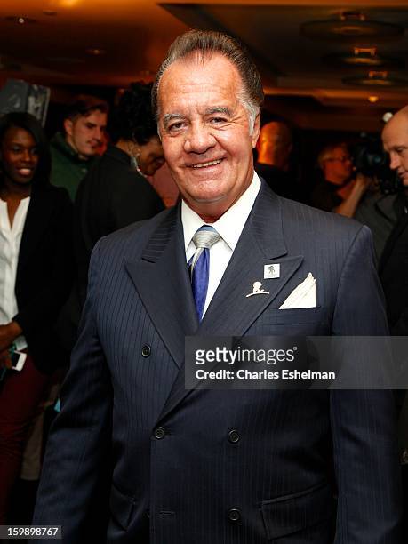 Actor Tony Sirico attends the Garden of Dreams Foundation press conference at Madison Square Garden on January 22, 2013 in New York City.