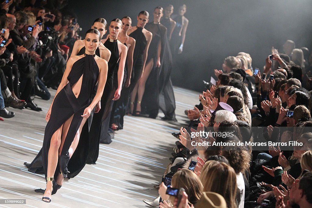 Alexandre Vauthier: Runway - Paris Fashion Week Haute-Couture Spring/Summer 2013