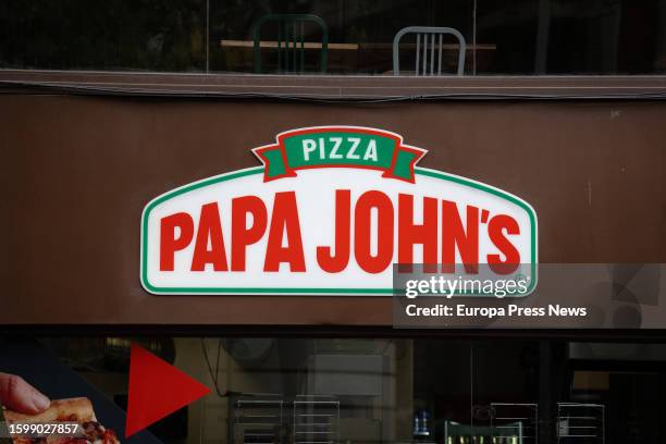 Papa John's franchise restaurant in Barcelona, on August 7 in Barcelona, Catalonia, Spain. Papa John's Pizza, also known as Papa John's, is a...