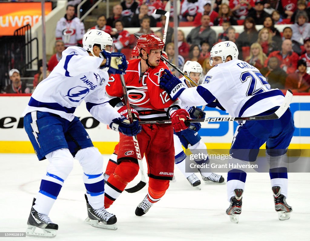 Tampa Bay Lightning v Carolina Hurricanes