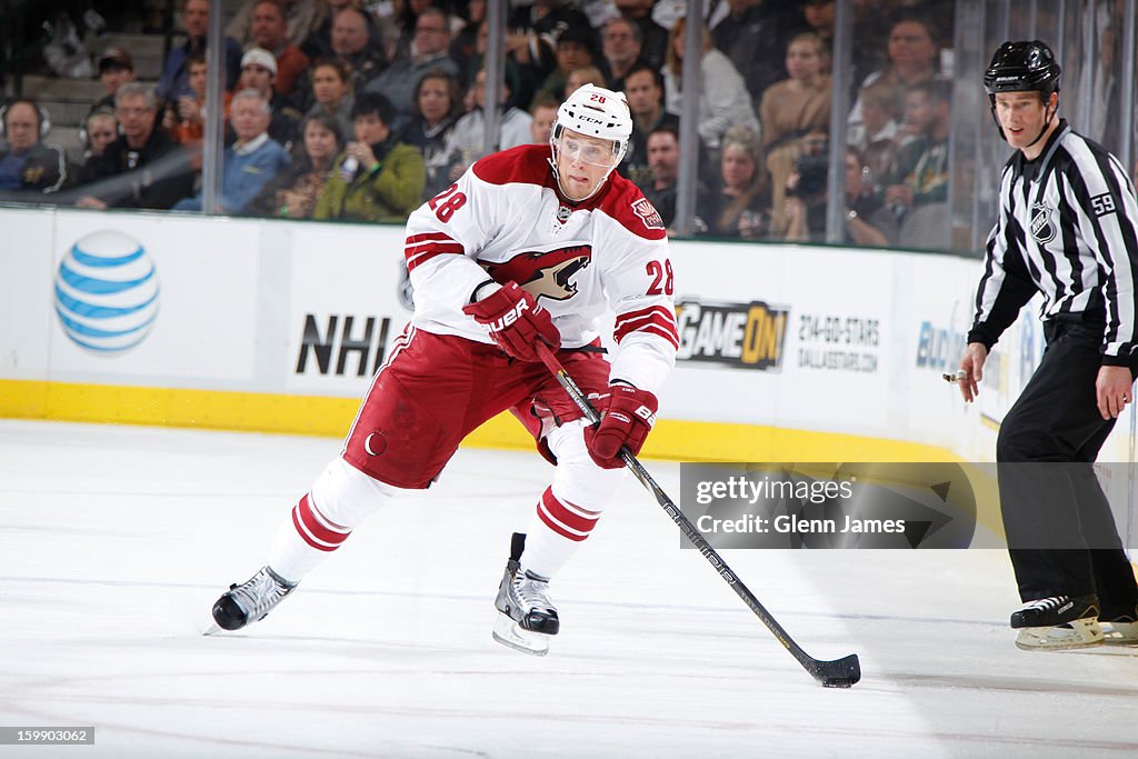 Phoenix Coyotes v Dallas Stars