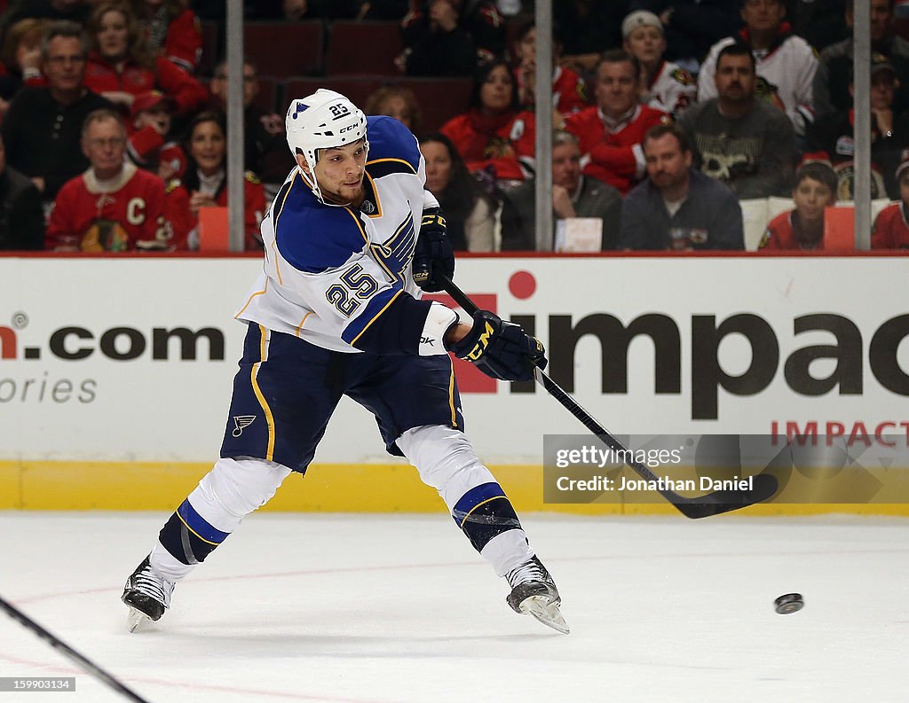 St. Louis Blues v Chicago Blackhawks