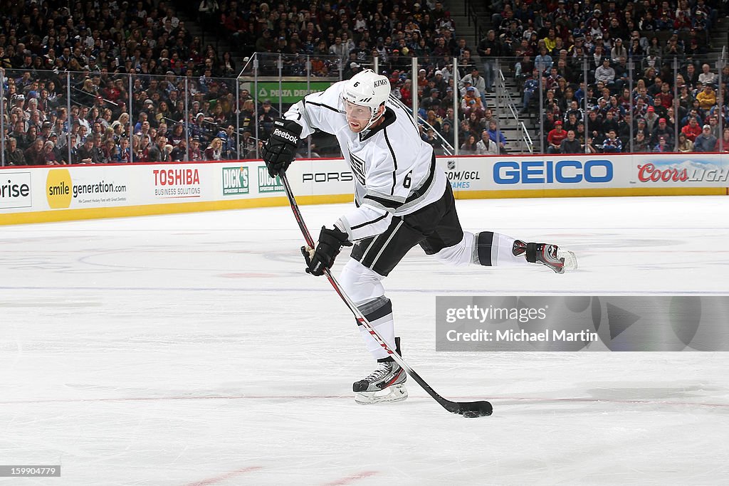 Los Angeles Kings v Colorado Avalanche