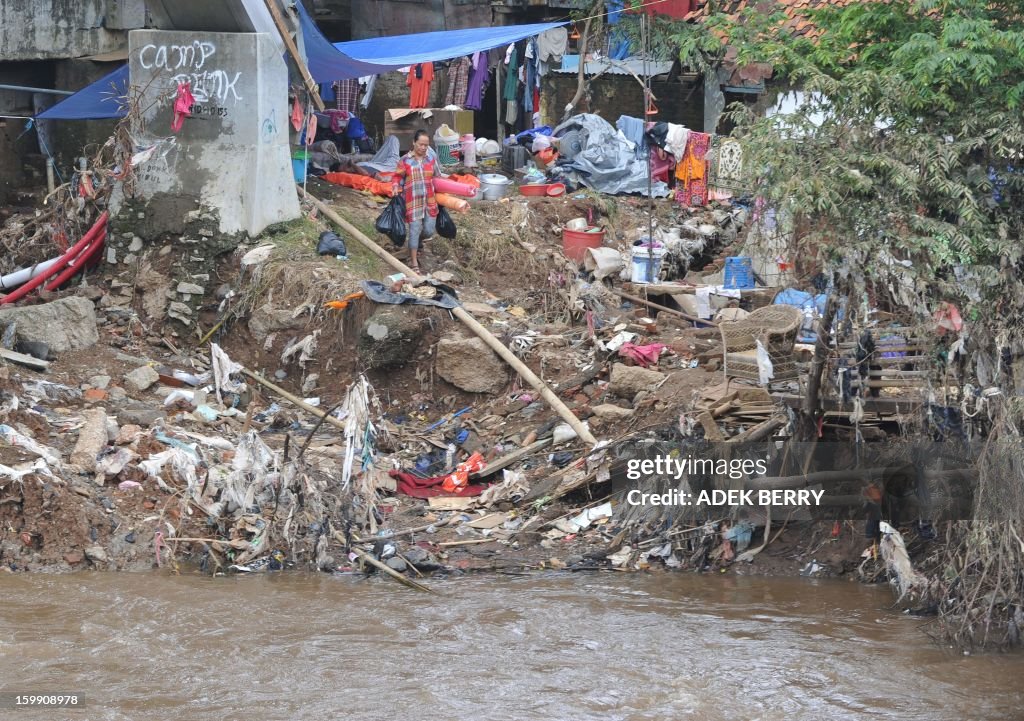 INDONESIA-WEATHER-FLOOD