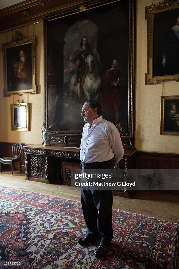 On Set of Downton Abbey, Los Angeles Times USA, January 3, 2013