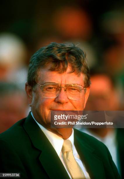 Hootie Johnson, chairman of the Augusta National Golf Club in Georgia, home of the US Masters Golf Tournament, circa April 1999.