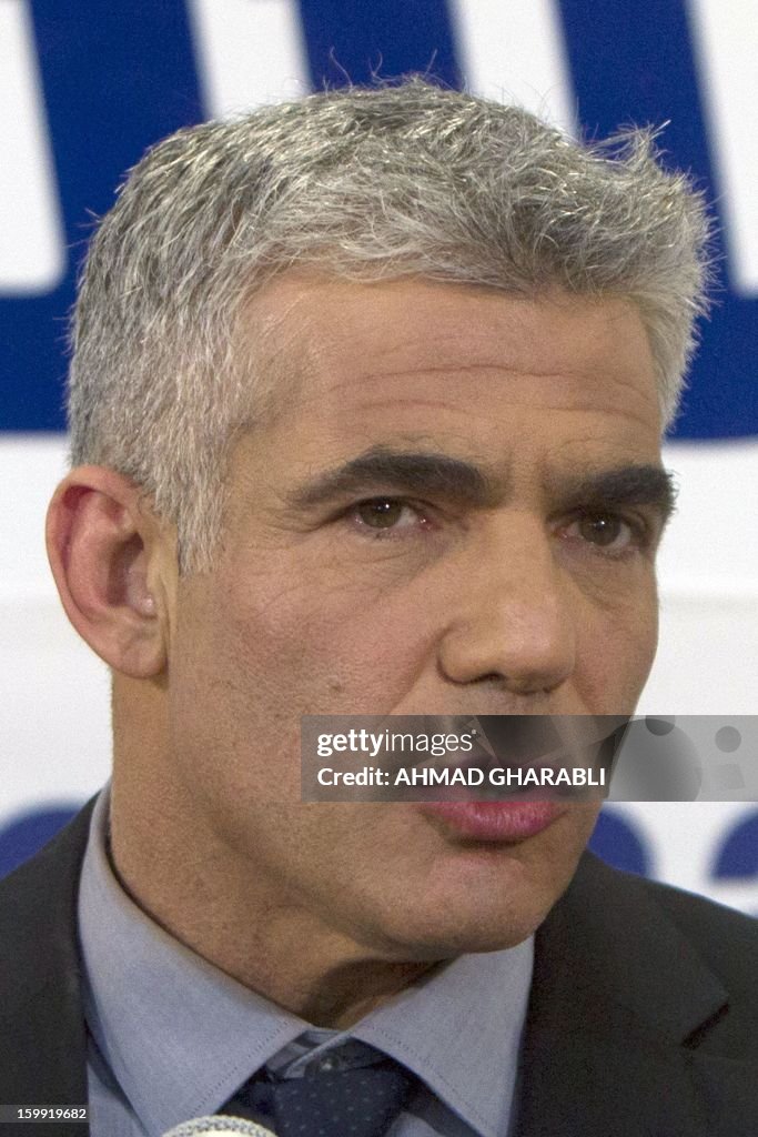 ISRAEL-VOTE-LAPID