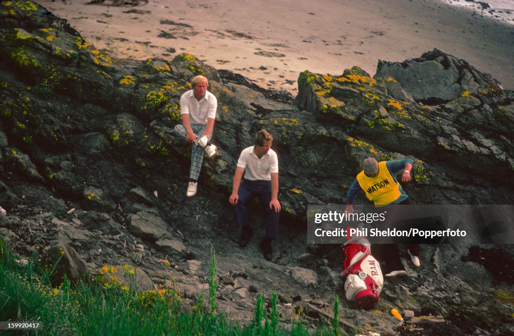 Jack Nicklaus And Tom Watson - British Open