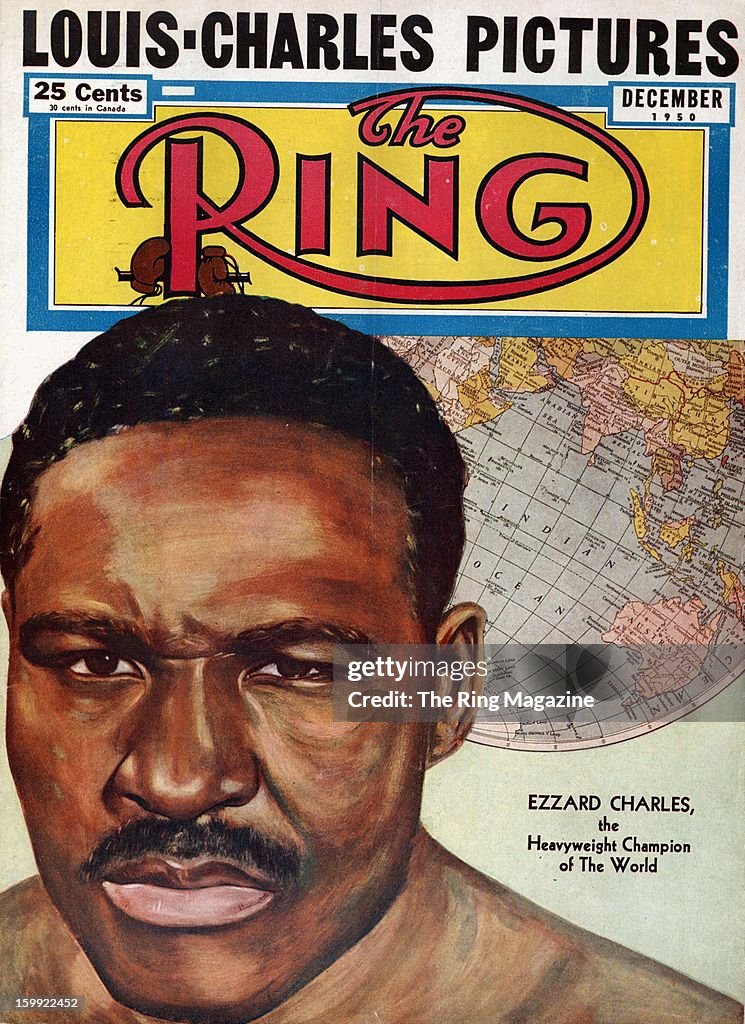 Ring Magazine Cover - Ezzard Charles