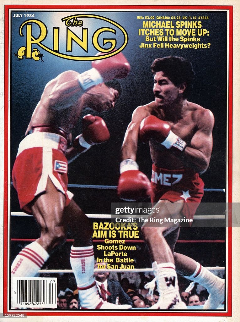 Ring Magazine Cover - Wilfredo Gomez and Juan LaPorte