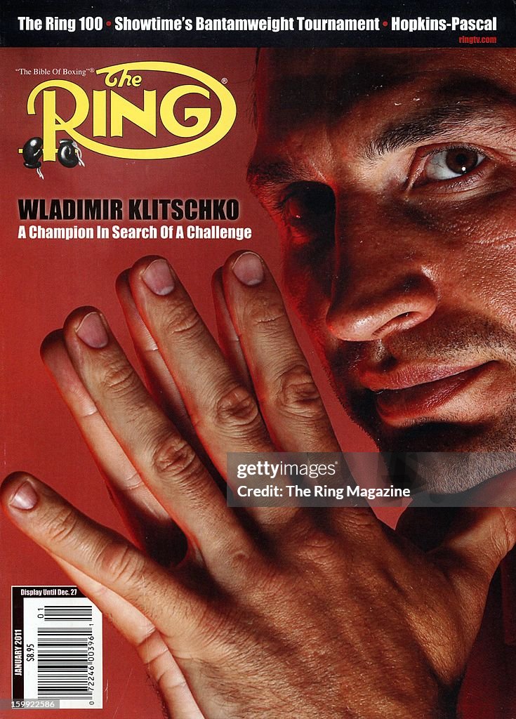 Ring Magazine Cover - Wladimir Klitschko on the cover. News Photo ...