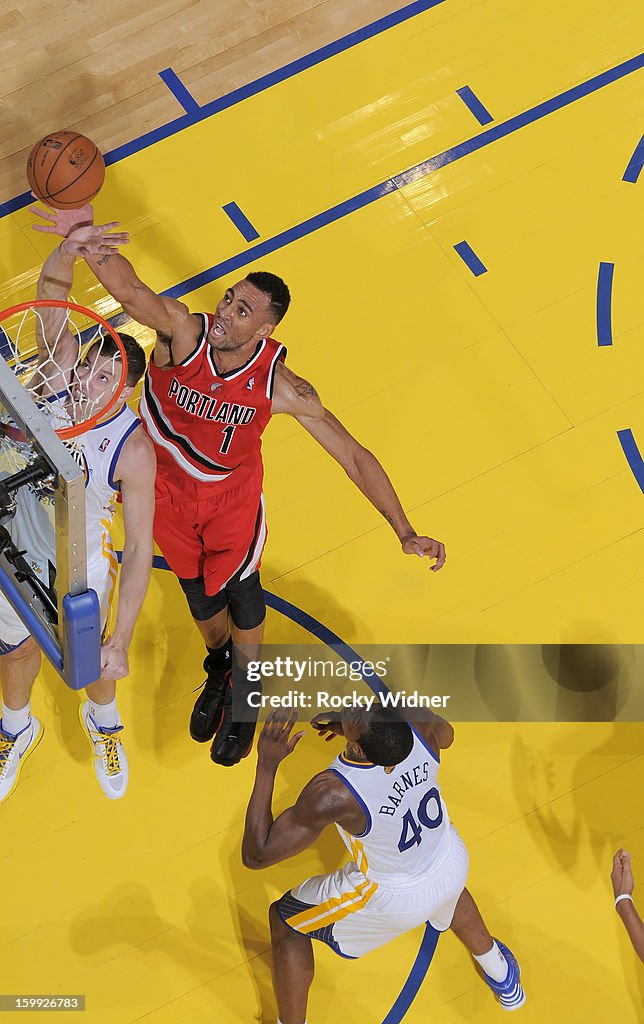 Portland Trail Blazers v Golden State Warriors