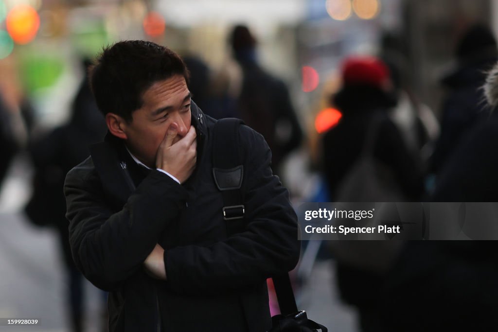 Frigid Temperatures Blast Northeastern U.S.