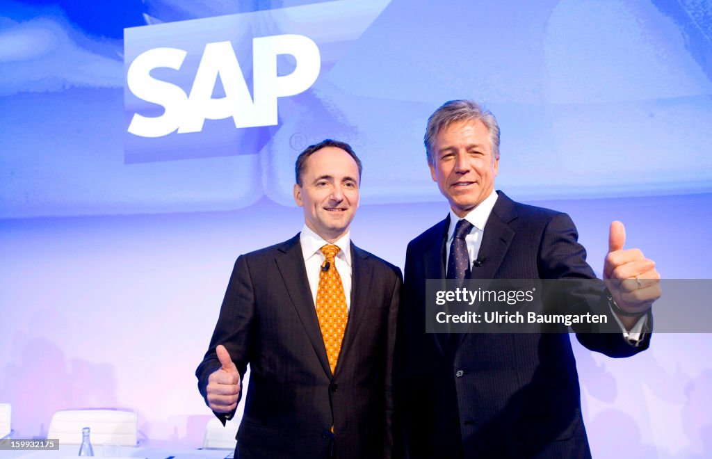 SAP AG Annual Results News Conference