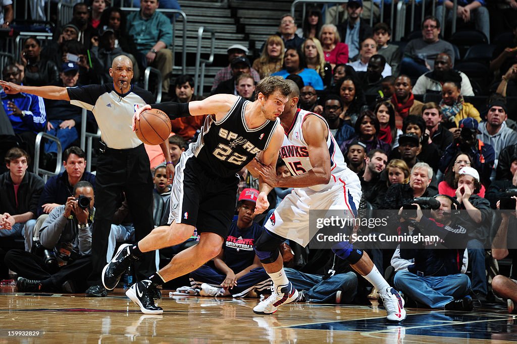 San Antonio Spurs v Atlanta Hawks