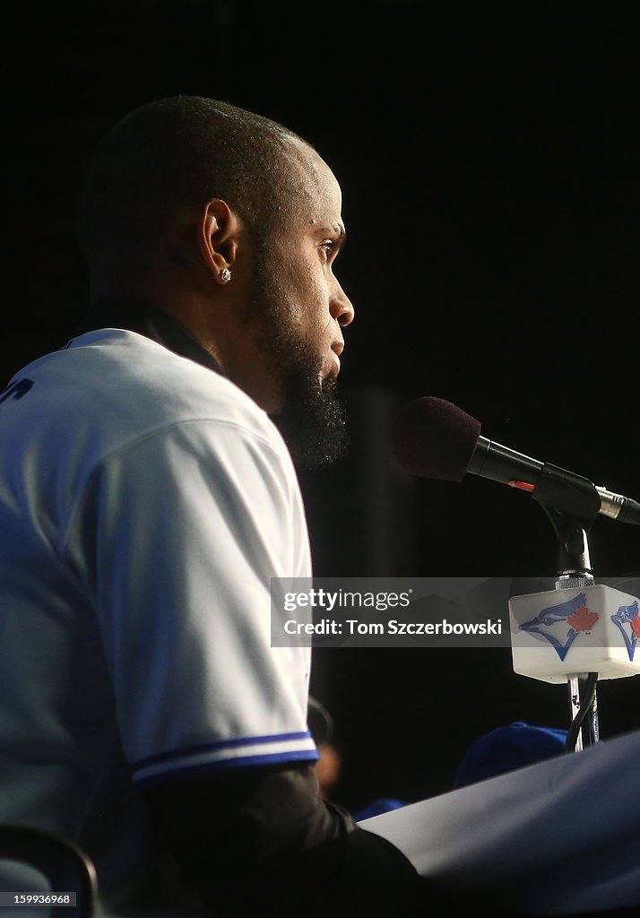 Toronto Blue Jays Introduce Jose Reyes