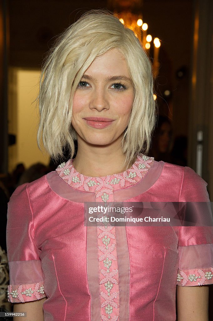 Valentino: Front Row- Paris Fashion Week Haute-Couture Spring/Summer 2013