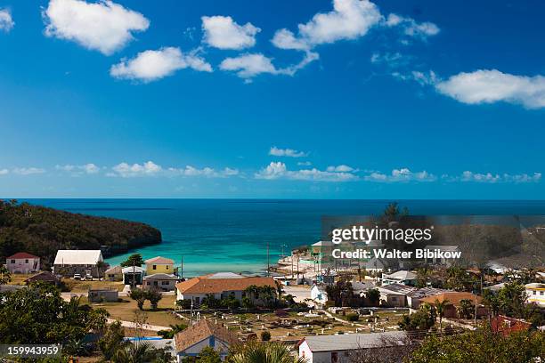 harbour island, bahamas, gregory town - harbor island bahamas stock-fotos und bilder