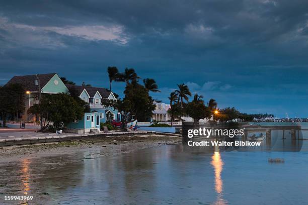 harbour island, bahamas, harbor - briland stock pictures, royalty-free photos & images