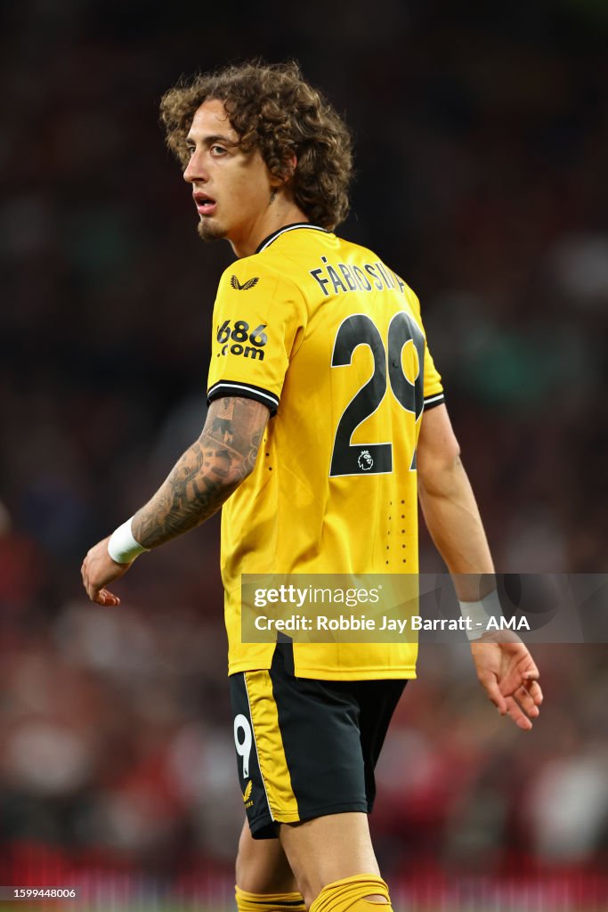 Wolves Silva Fabio Silva of Wolverhampton Wanderers during the Premier League ...