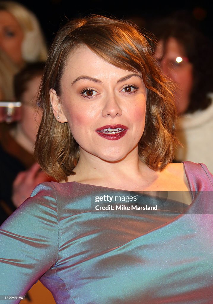 Susan Rees Williams Sian Reese-Williams attends the National Television Awards at 02 ...