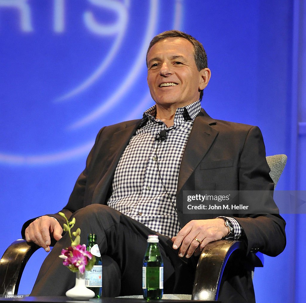The Hollywood Radio And Television Society (HRTS)Presents "A Conversation With Robert Iger"