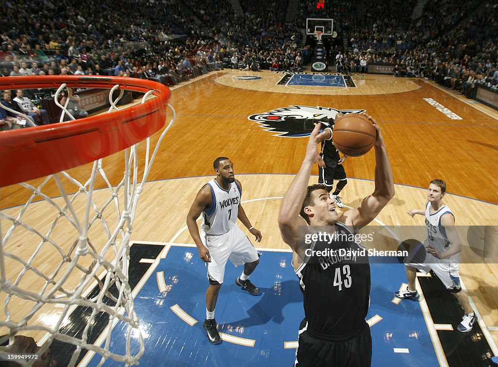Brooklyn Nets v Minnesota Timberwolves