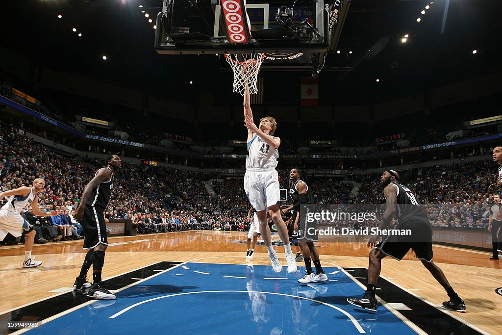 Brooklyn Nets v Minnesota Timberwolves