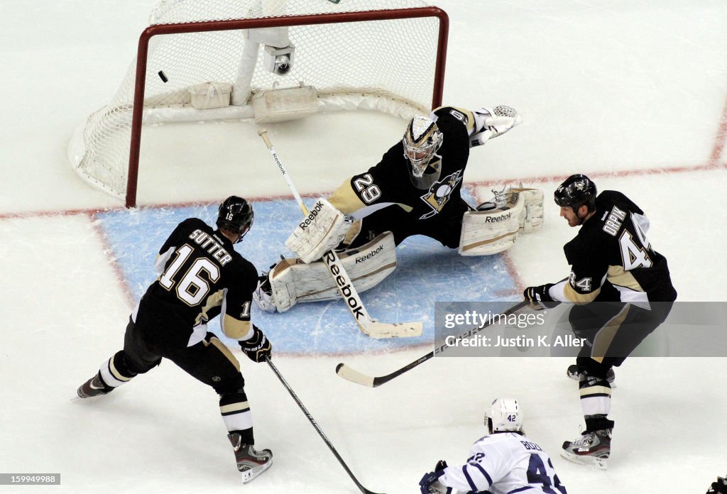 Toronto Maple Leafs v Pittsburgh Penguins