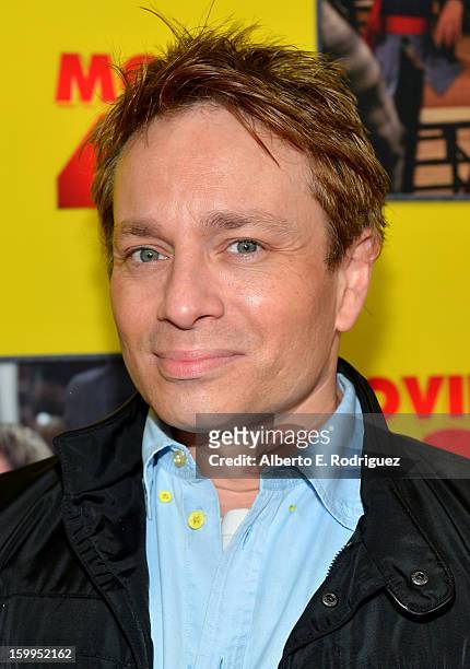 Actor Chris Kattan attends Relativity Media's "Movie 43" Los Angeles Premiere held at the TCL Chinese Theatre on January 23, 2013 in Hollywood,...