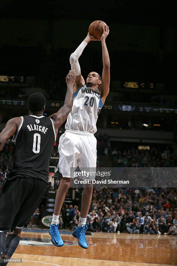 Brooklyn Nets v Minnesota Timberwolves