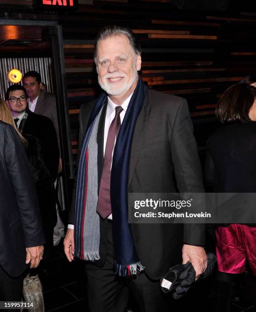 Director Taylor Hackford attends the after party for the FilmDistrict with The Cinema Society, L'Oreal Paris And Appleton Estate screening Of...