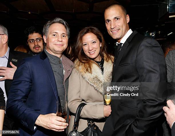 Jason Binn, Nigel Barker and guests attend DuJour Magazine Gala with Coco Rocha and Nigel Barker presented by TW Steel at Scott Sartiano and Richie...