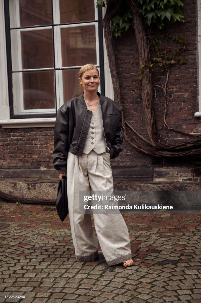 Street Style - Day 1 - Copenhagen Fashion Week Spring/Summer 2024