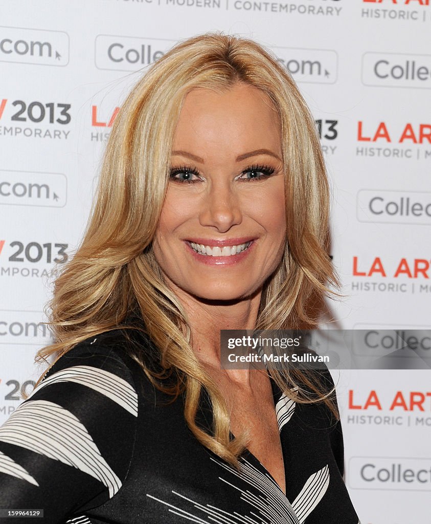 Television personality Leslie Birkland attends the opening night
