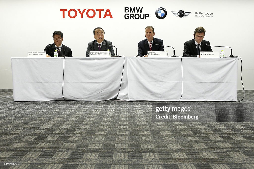 Toyota, BMW Sign Binding Agreements For Fuel-Cells, Sports Car