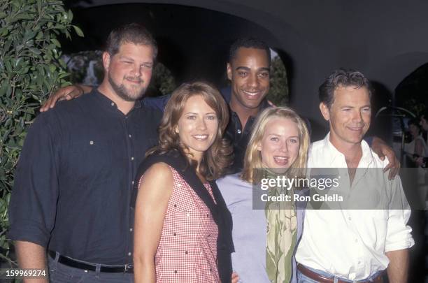 Actor Abraham Benrubi, actor Jeffrey D. Sams, actor Bruce Greenwood, actress Kathrin Nicholson and actress Naomi Watts attend the NBC Summer TCA...