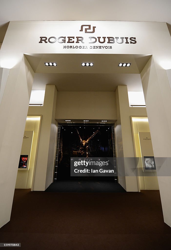 Roger Dubuis Booth At The 23rd Salon International De La Haute Horlogerie: Day 3