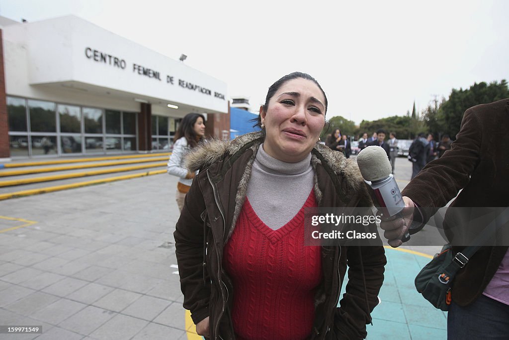 French Prisoner Florence Cassez Released in Mexico