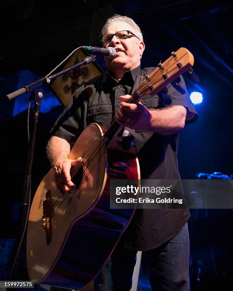 Conrad Lozano of Los Lobos performs live at Tipitina's on January 23