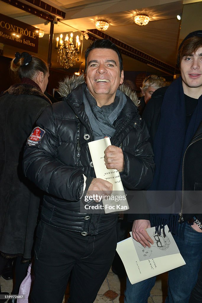 Frank Sorbier: Front Row - Paris Fashion Week Haute-Couture Spring/Summer 2013