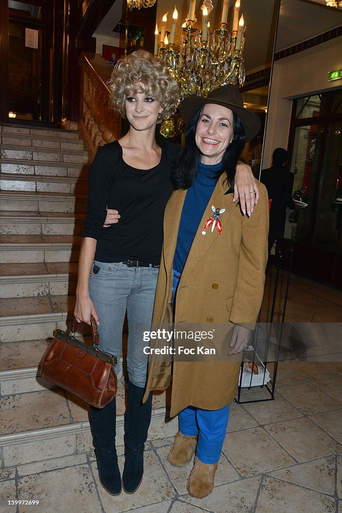 Frank Sorbier: Front Row - Paris Fashion Week Haute-Couture Spring/Summer 2013