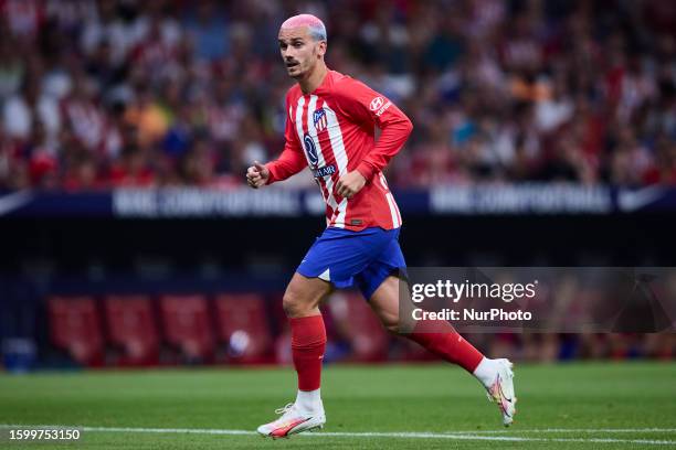 Antoine Griezmann of Atletico de Madrid during the LaLiga EA Sports match between Atletico Madrid and Granada CF at Civitas Metropolitano Stadium, in...