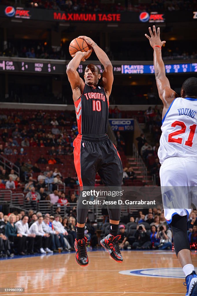 Toronto Raptors v Philadelphia 76ers