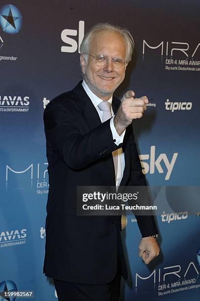 Harald Schmidt attends the Mira Award 2013 at Station on January 24, 2013 in Berlin, Germany.