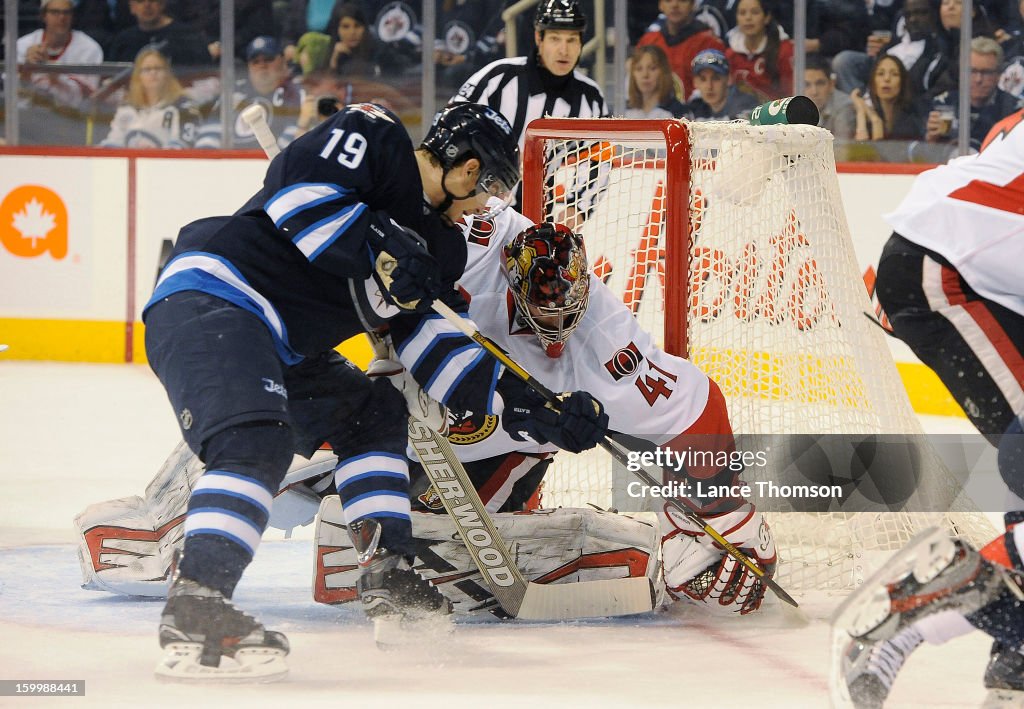 Ottawa Senators v Winnipeg Jets